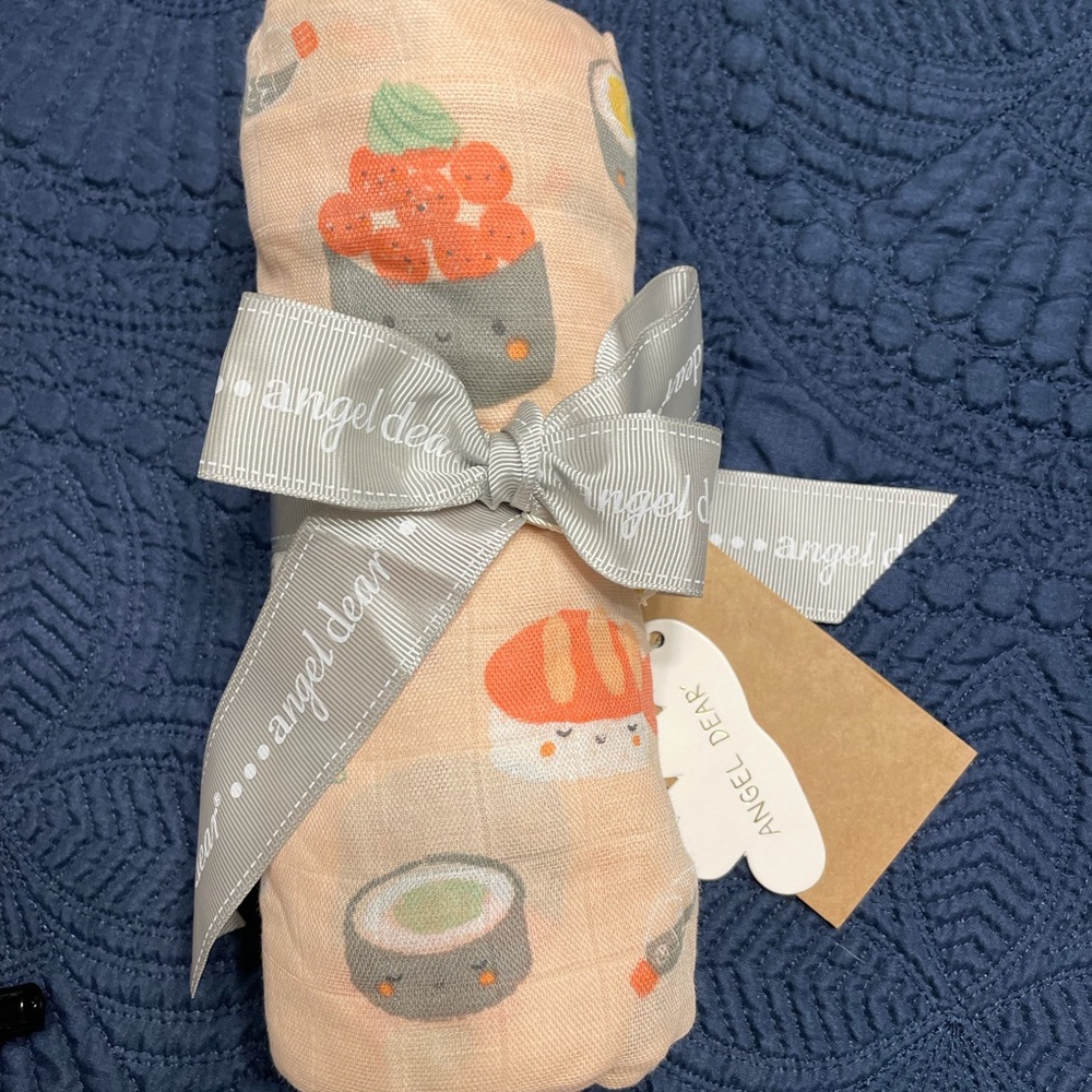 COPY - Angel Dear Sushi Muslin Swaddle